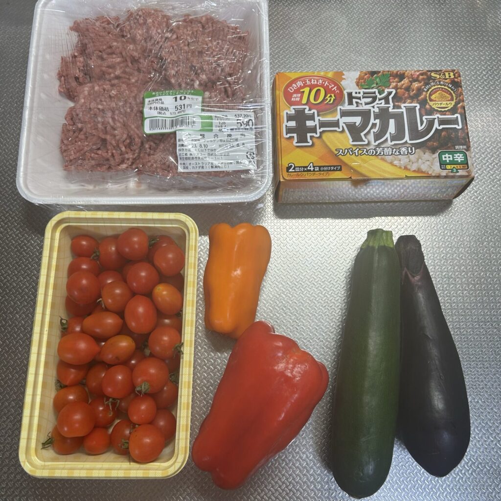 カレーの材料